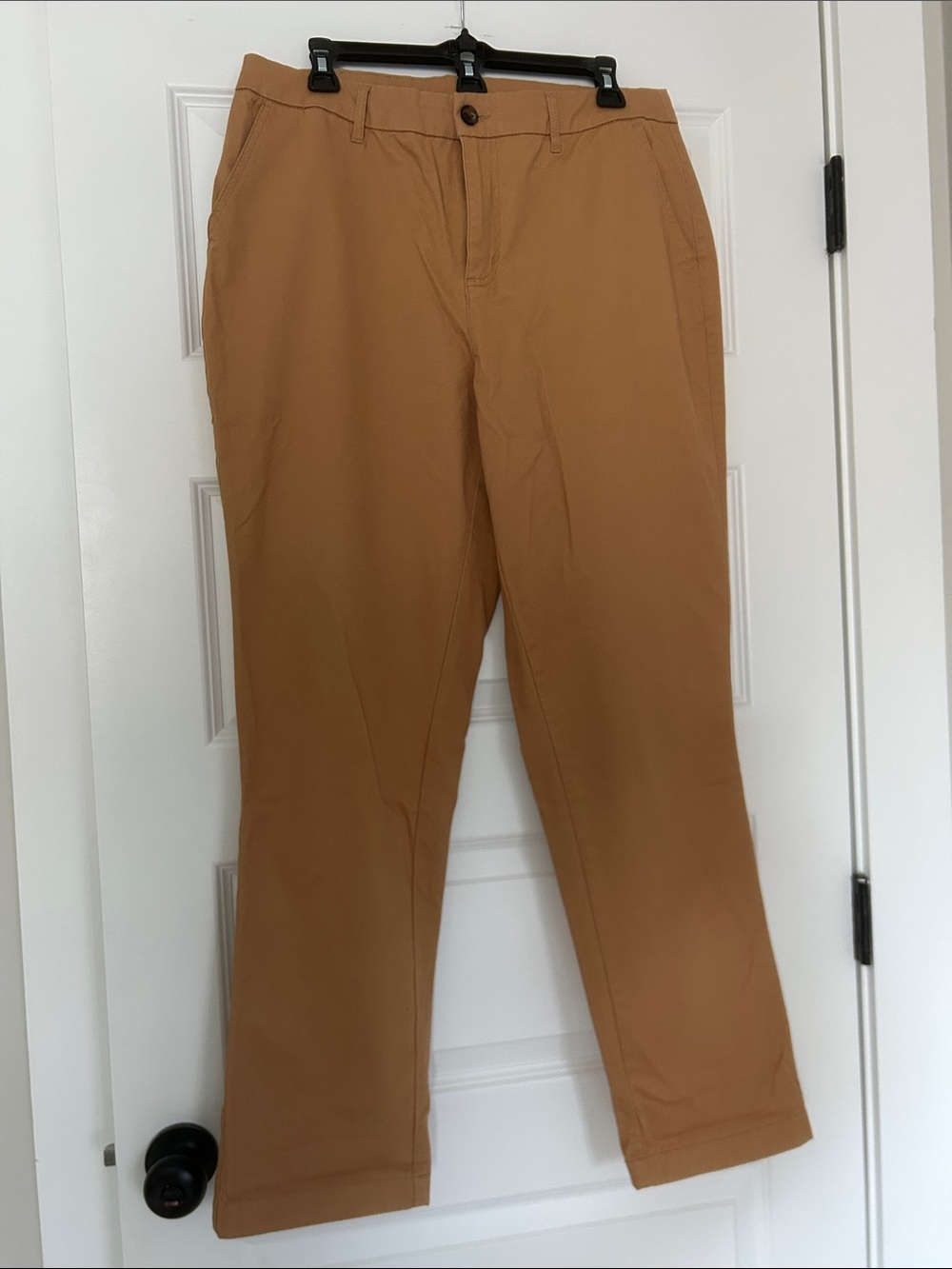 Classic Straight Leg Pants in Camel